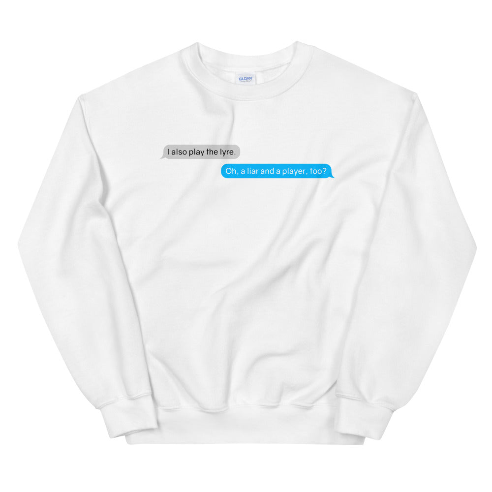 Homophone Message Thread Sweatshirt
