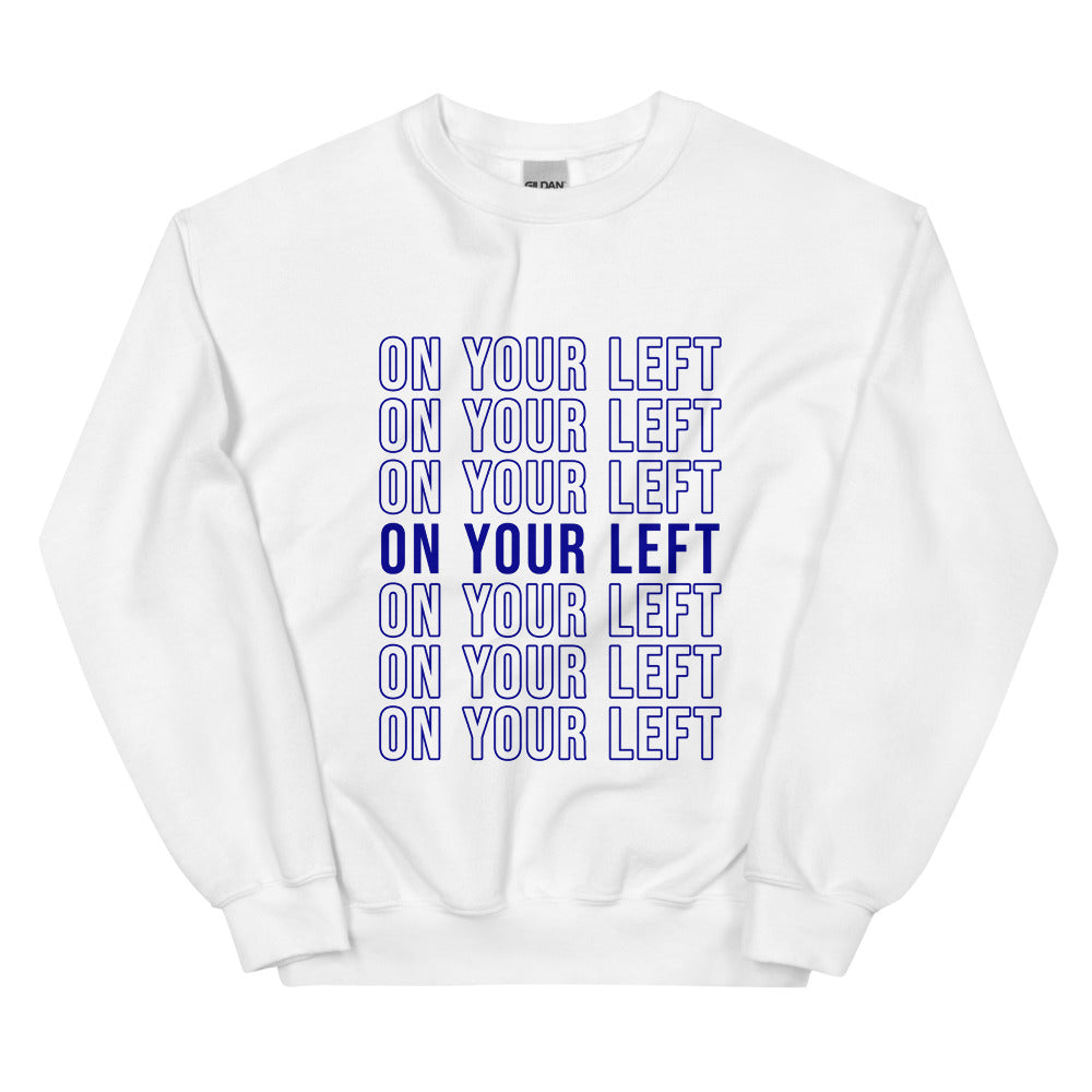 Captain's Run Stacked Statement Sweatshirt