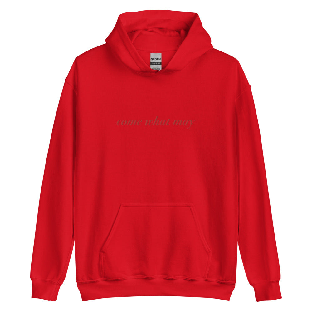 Dying Day Embroidered Monochromatic Hoodie