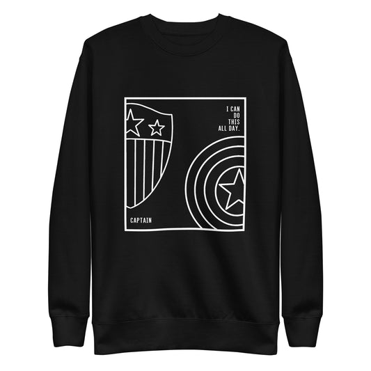 Steve's Shields Frame Premium Sweatshirt