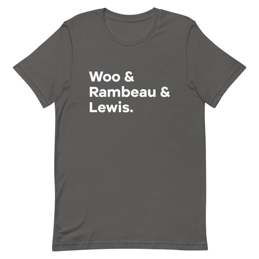 Hex Investigators Character List T-Shirt