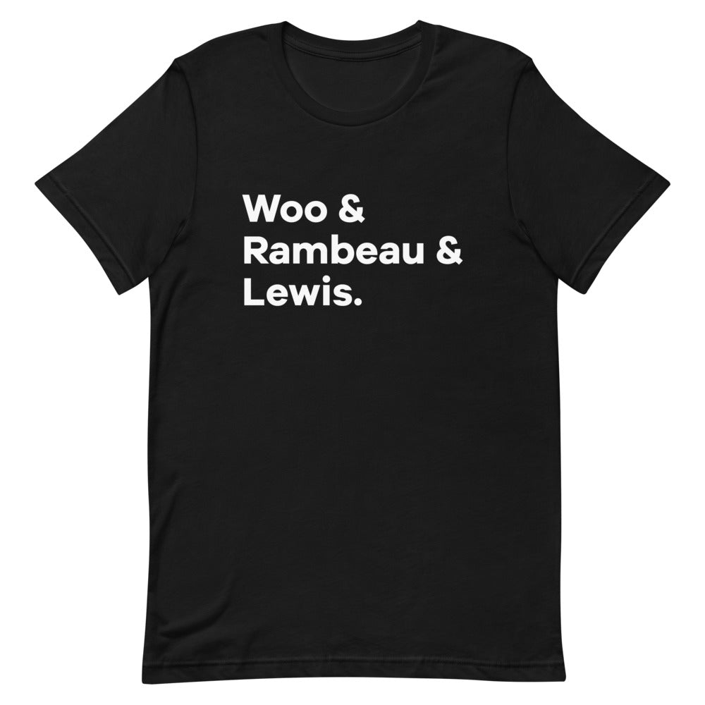 Hex Investigators Character List T-Shirt