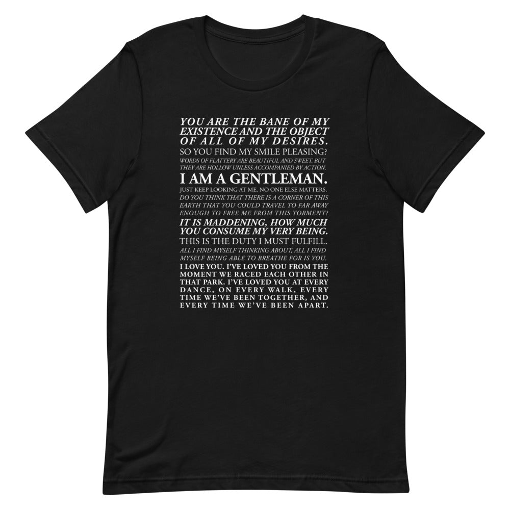 Viscount's Sayings T-shirt (White Graphic)