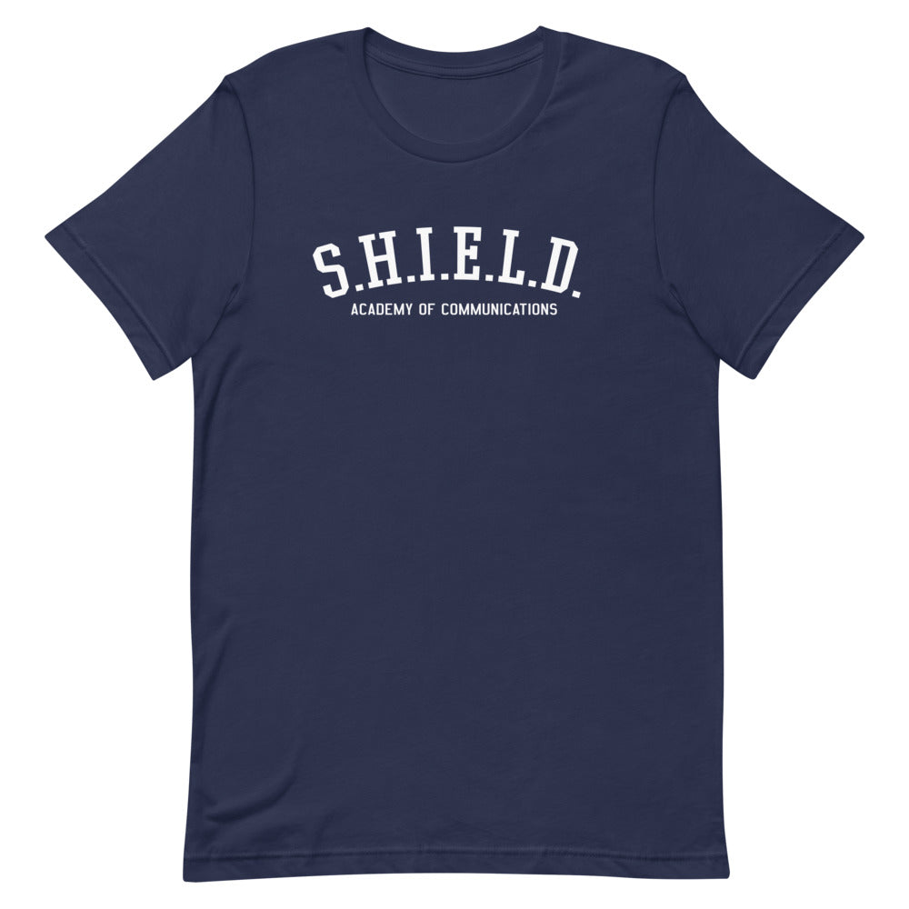 Communications School Varsity T-shirt