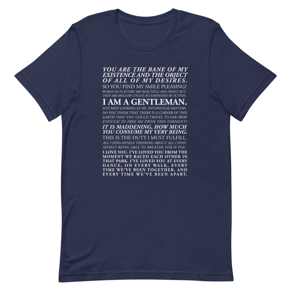 Viscount's Sayings T-shirt (White Graphic)
