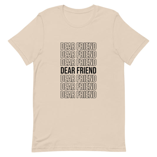 Salutation Stacked Statement T-Shirt