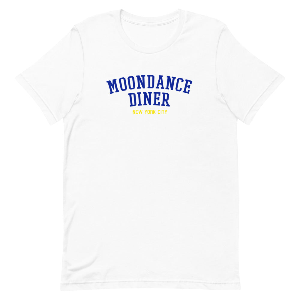 Manhattan Diner Varsity T-shirt (Colored Text)