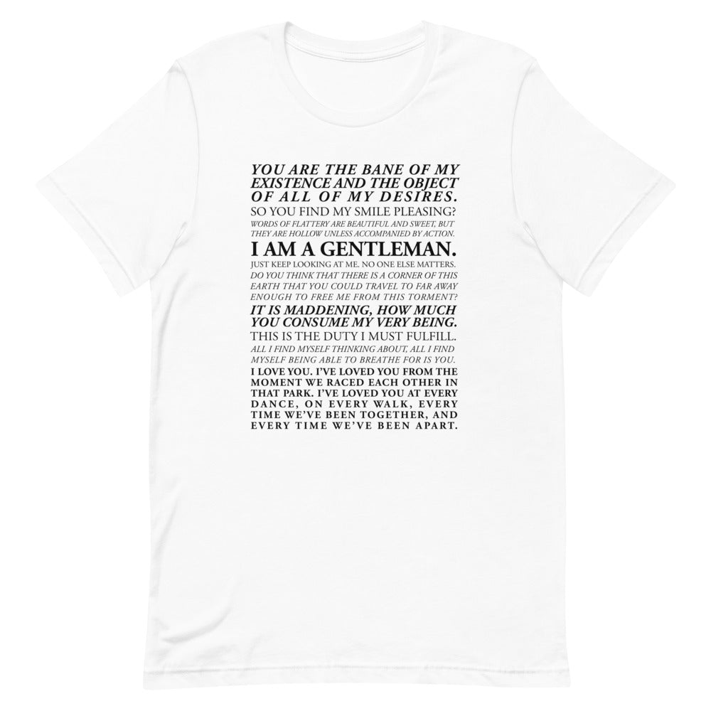 Viscount's Sayings T-shirt (Black Graphic)