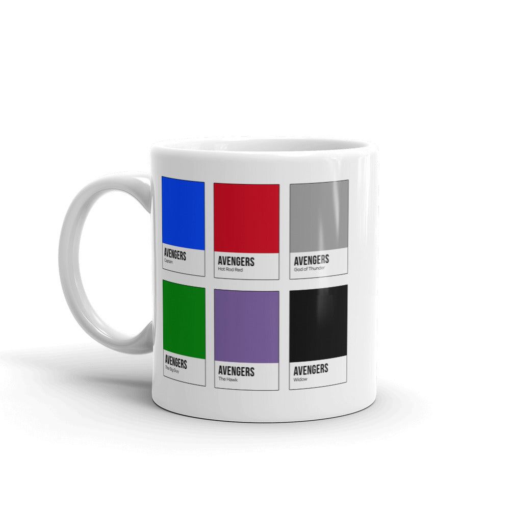 Original Six Color Chip Mug