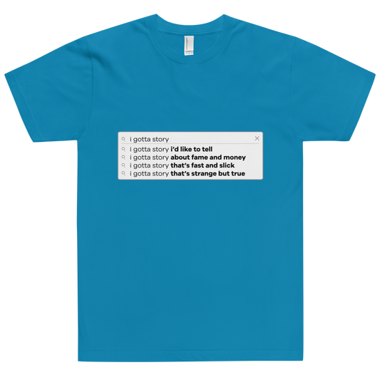 Technicolor Search Bar T-shirt (SAMPLE)