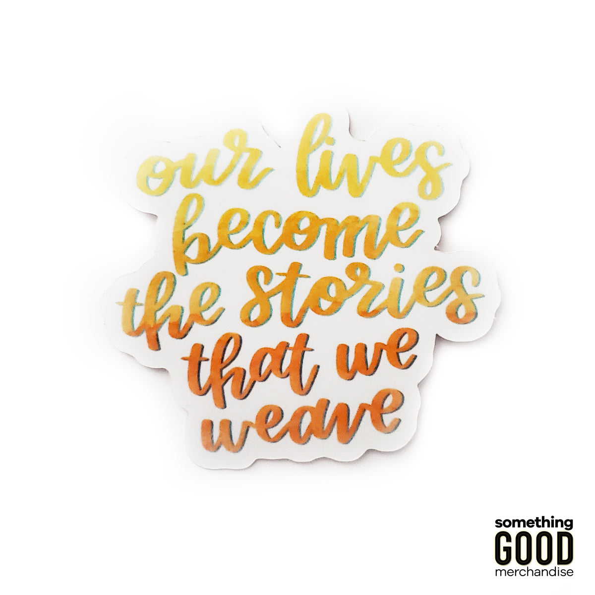Weaving Stories Sticker