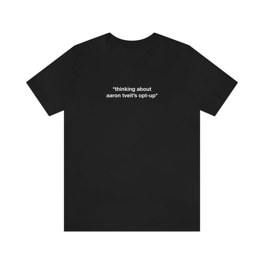 Aaron's Opt-Up Inner Thoughts T-shirt