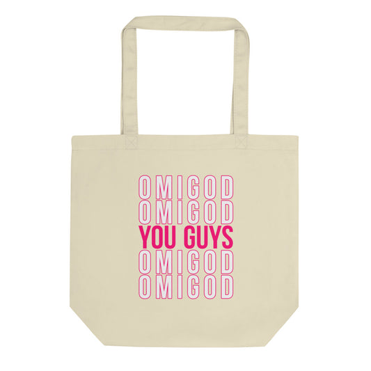 Omigod Stacked Statement Tote Bag