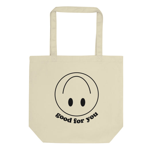 Sarcastic Smiley Tote Bag
