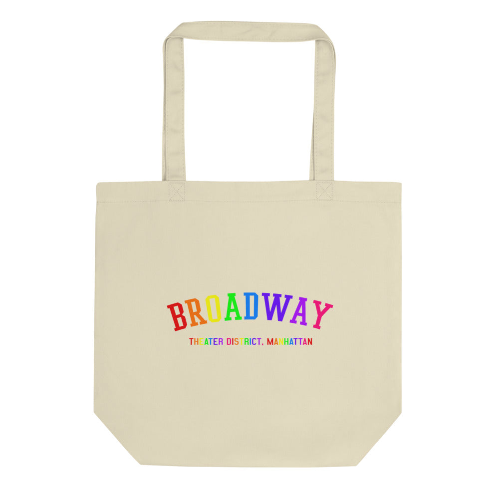 Broadway Pride Varsity Tote Bag