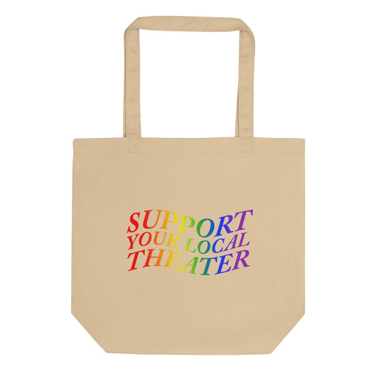 Local Theatre Word Wave Tote Bag (Pride Colorway)