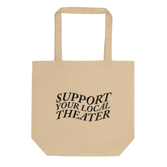 Local Theatre Word Wave Tote Bag