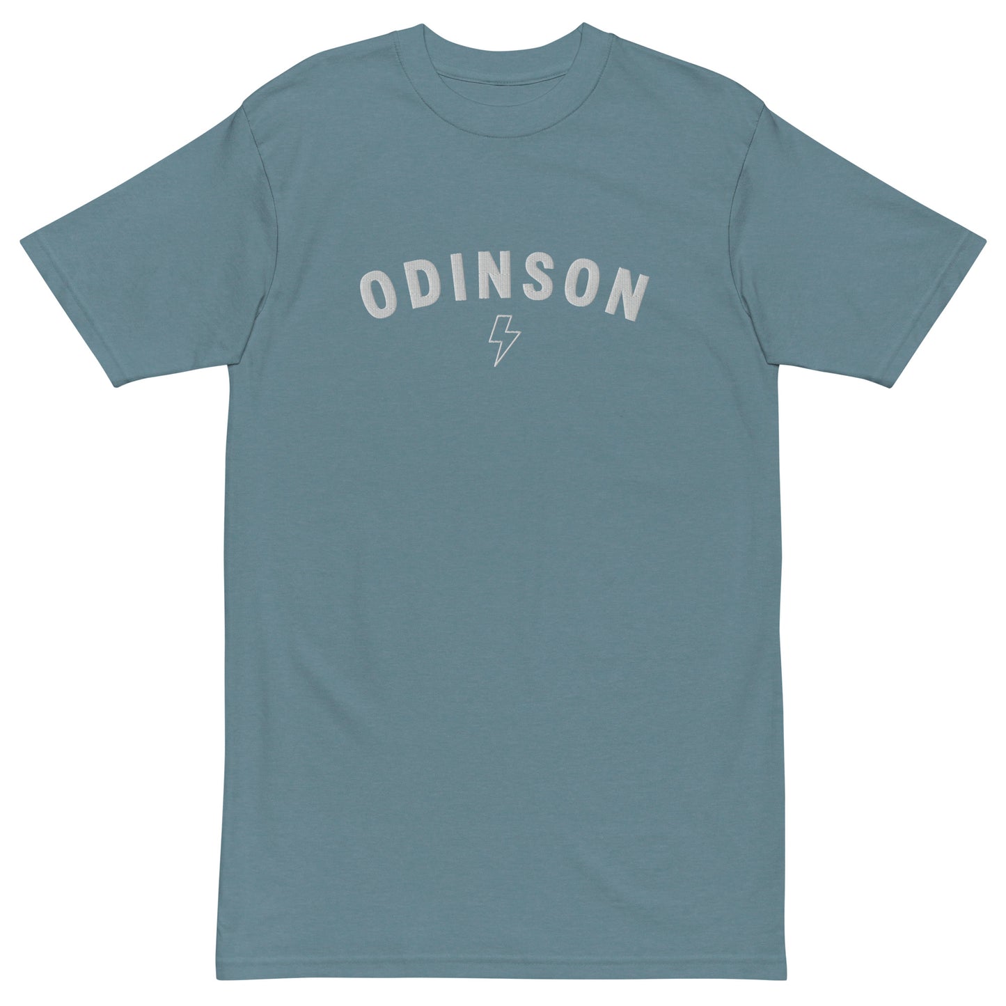 Odinson Arc Embroidered Premium T-shirt (White Thread)