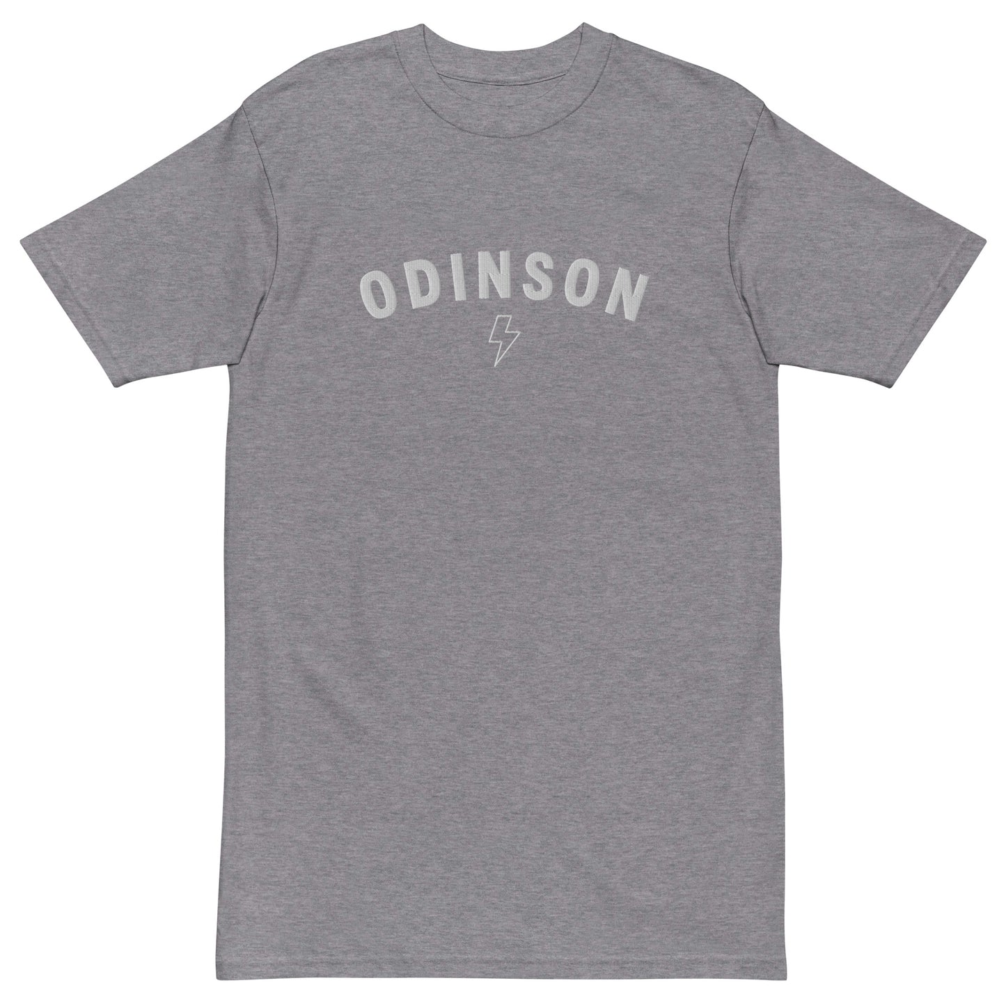 Odinson Arc Embroidered Premium T-shirt (White Thread)