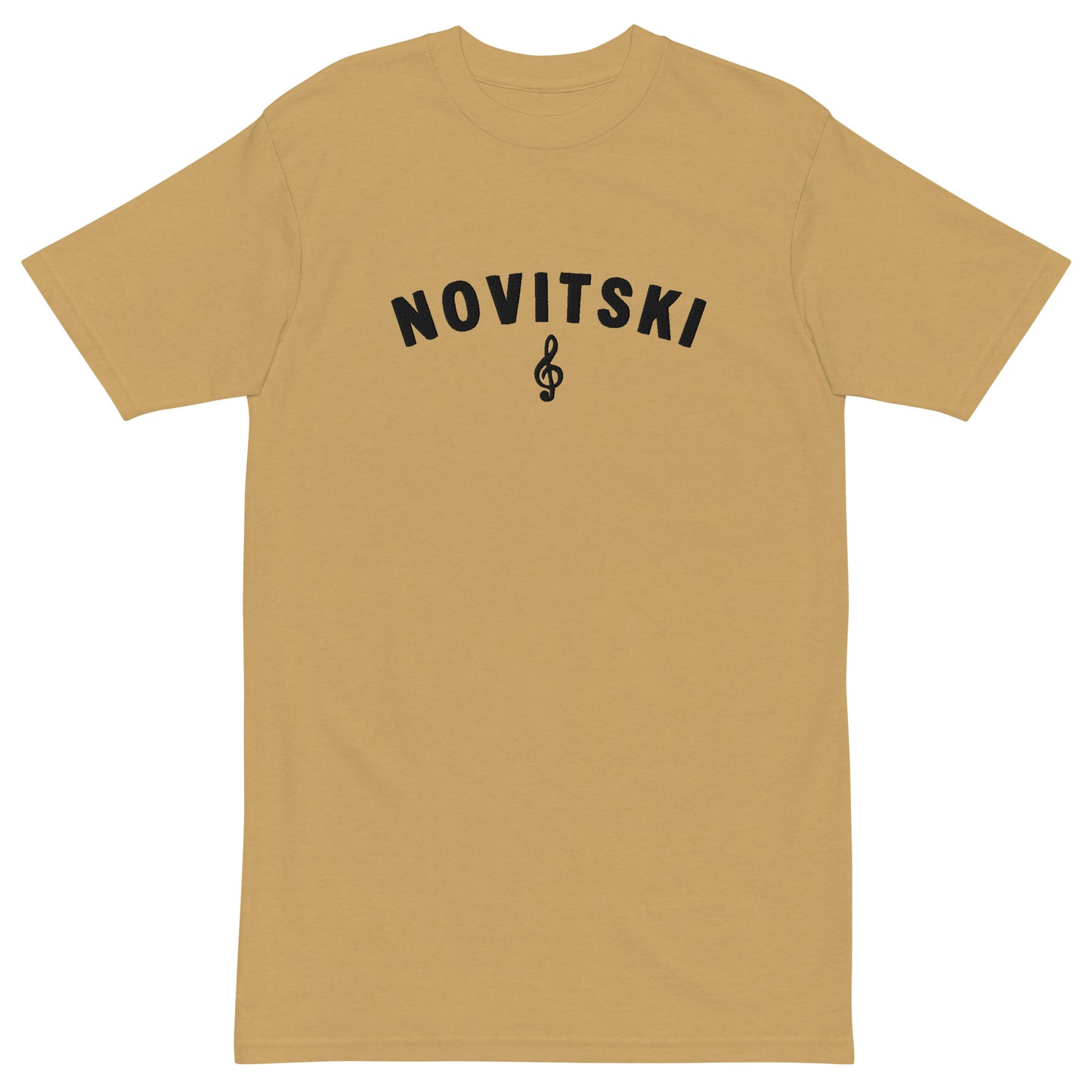 Novitski Arc Embroidered Premium T-shirt