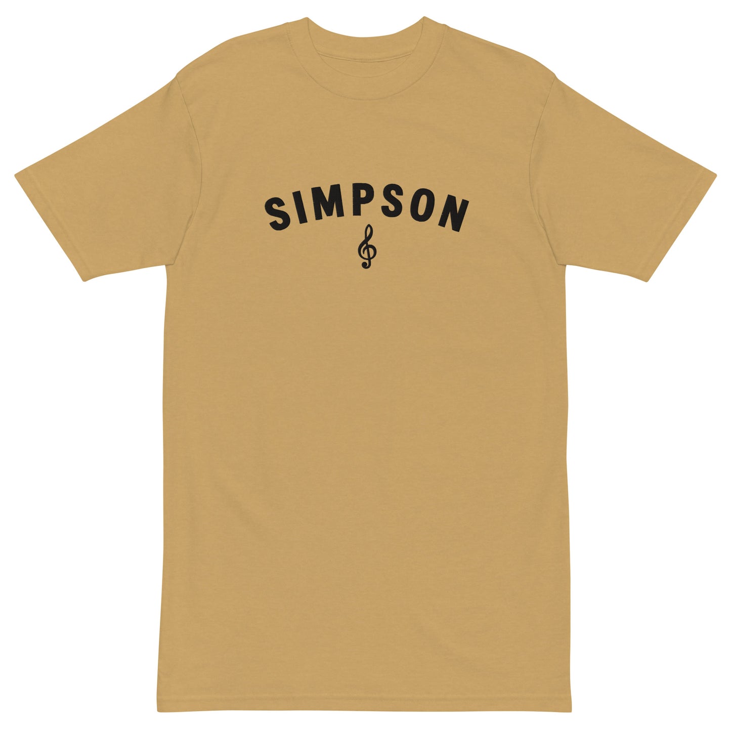 Simpson Arc Embroidered Premium T-shirt