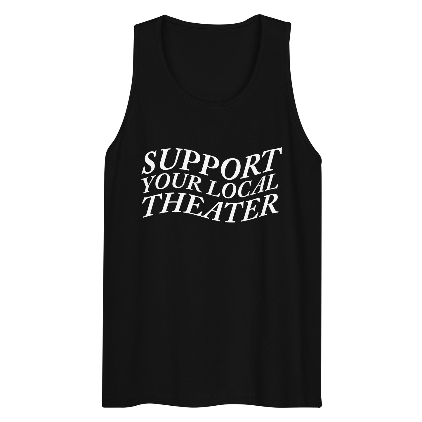 Local Theatre Word Wave Premium Tank Top