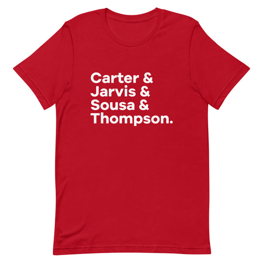 Carter and Co. Character List T-Shirt
