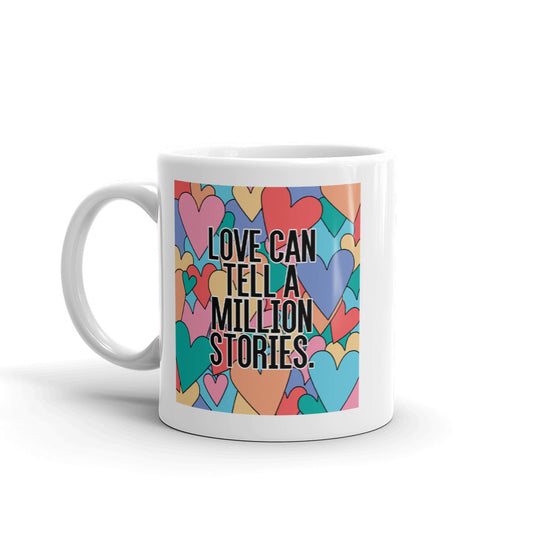 Love Stories Patterned Mug
