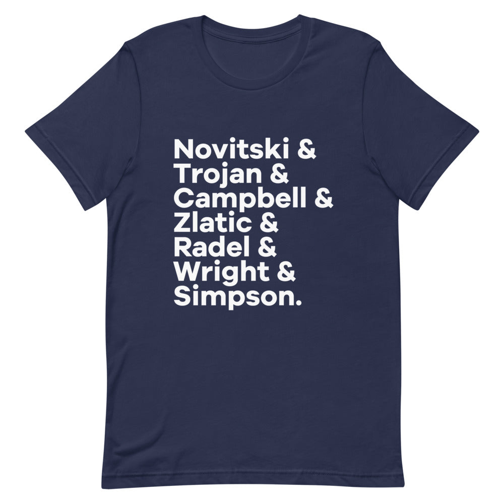 Swing Band Character List T-Shirt