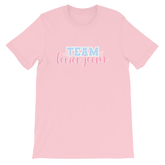 Team LJ T-Shirt (Hair Bow Pink)