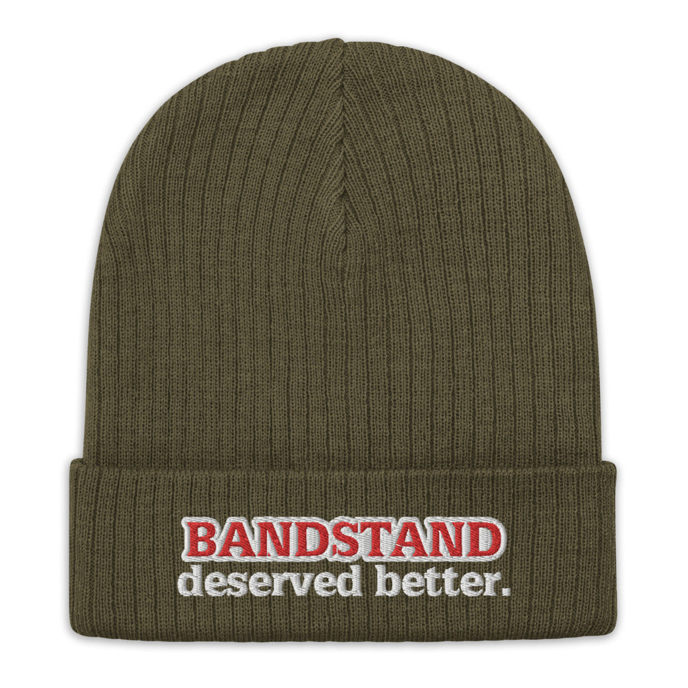 Better for the Band Embroidered Beanie