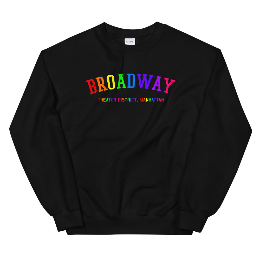 Broadway Pride Varsity Sweatshirt