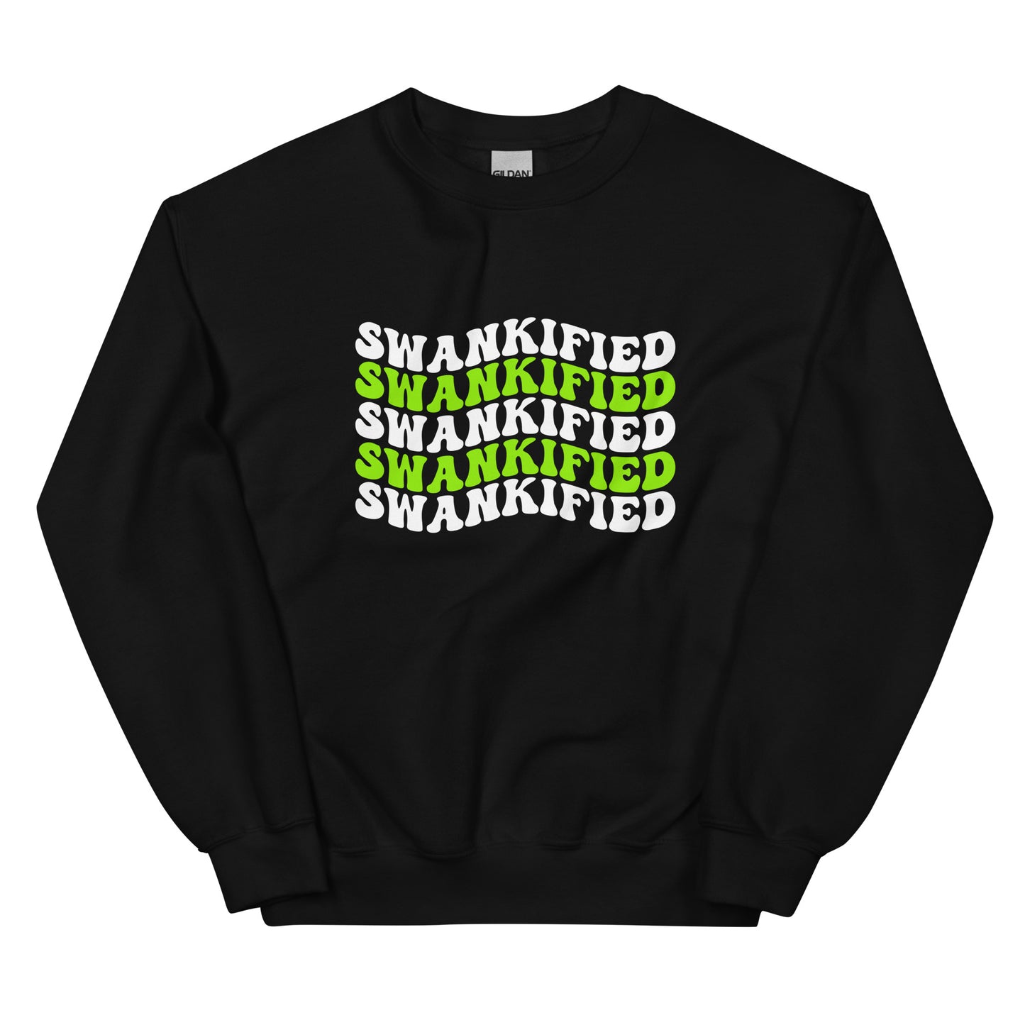 Swanky Ozian Ripple Sweatshirt (Black)