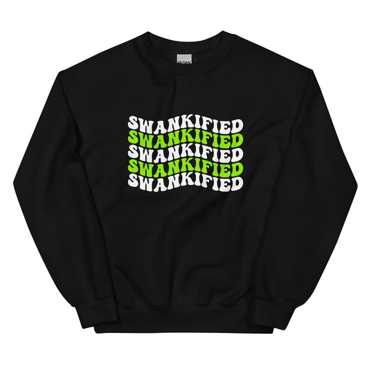 Swanky Ozian Ripple Sweatshirt (Black)