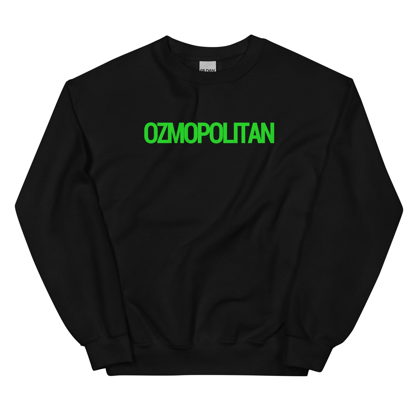 Ozian Chic Sweatshirt (Green Graphic)
