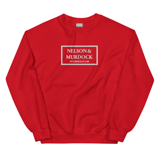 Hell's Kitchen Law Firm Embroidered Sweatshirt