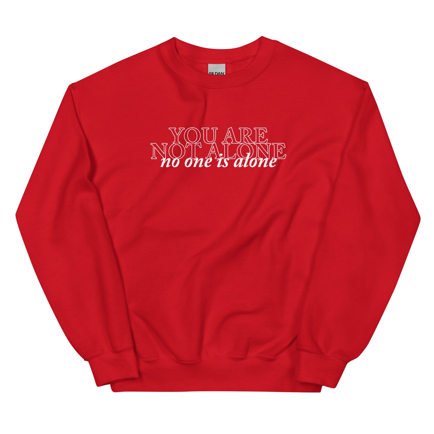 On Your Side Sweatshirt (White Graphic)