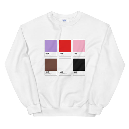 Debut Album Color Chip Sweatshirt