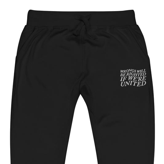 United Word Wave Embroidered Premium Sweatpants