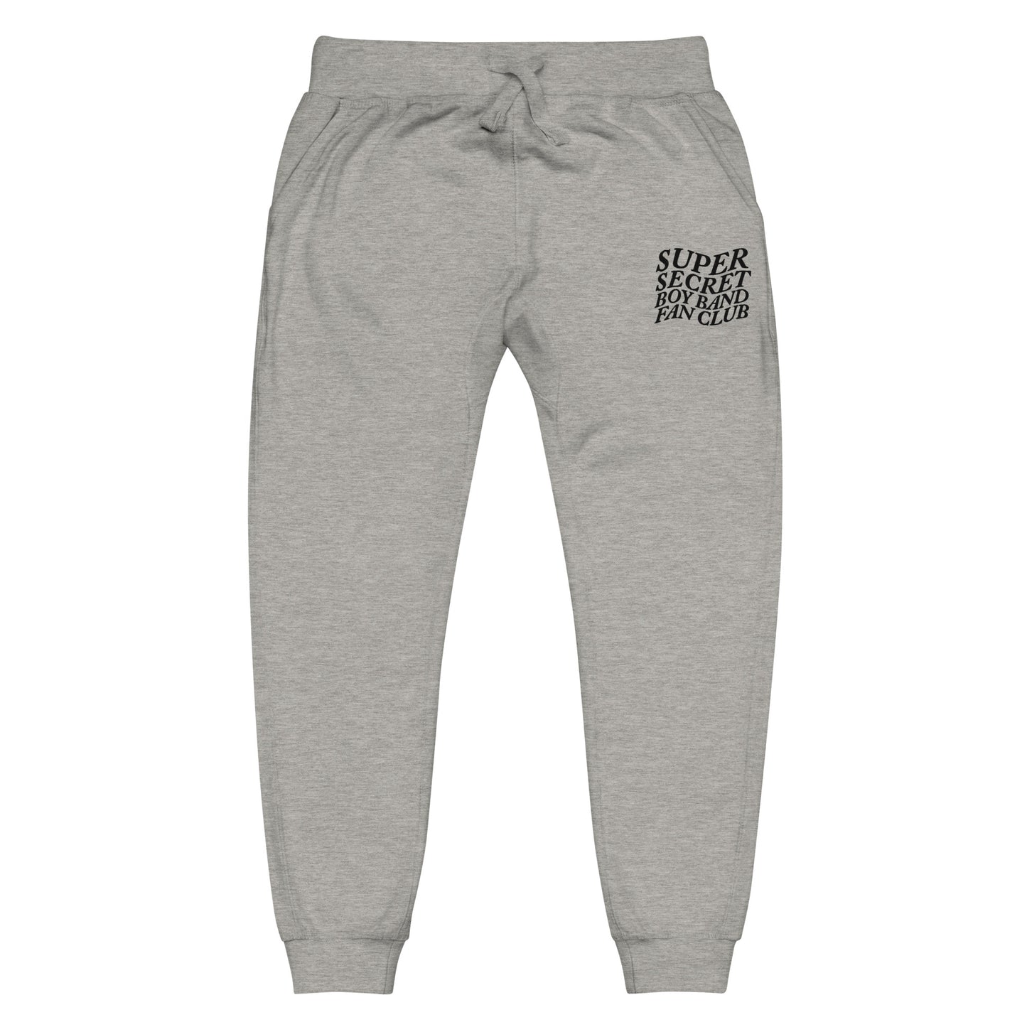 Heroes Fan Club Word Wave Embroidered Premium Sweatpants (Black Stitching)