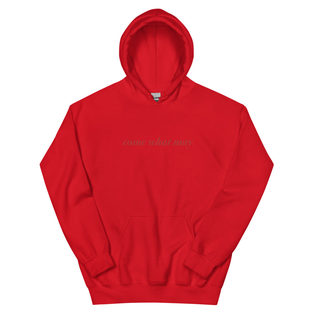 Dying Day Embroidered Monochromatic Hoodie