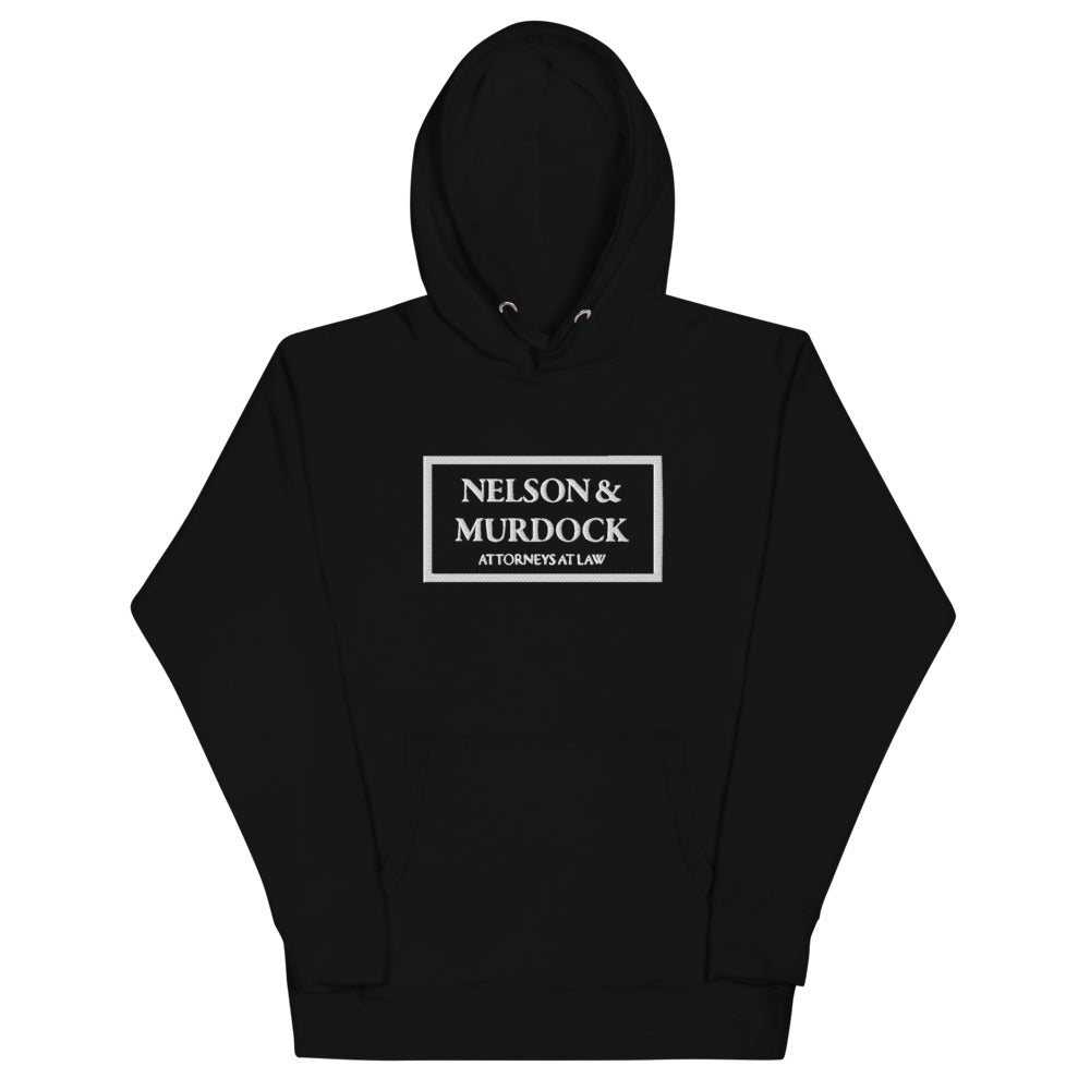 Hell's Kitchen Law Firm Embroidered Premium Hoodie