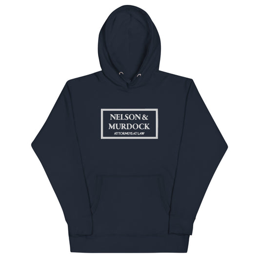 Hell's Kitchen Law Firm Embroidered Premium Hoodie