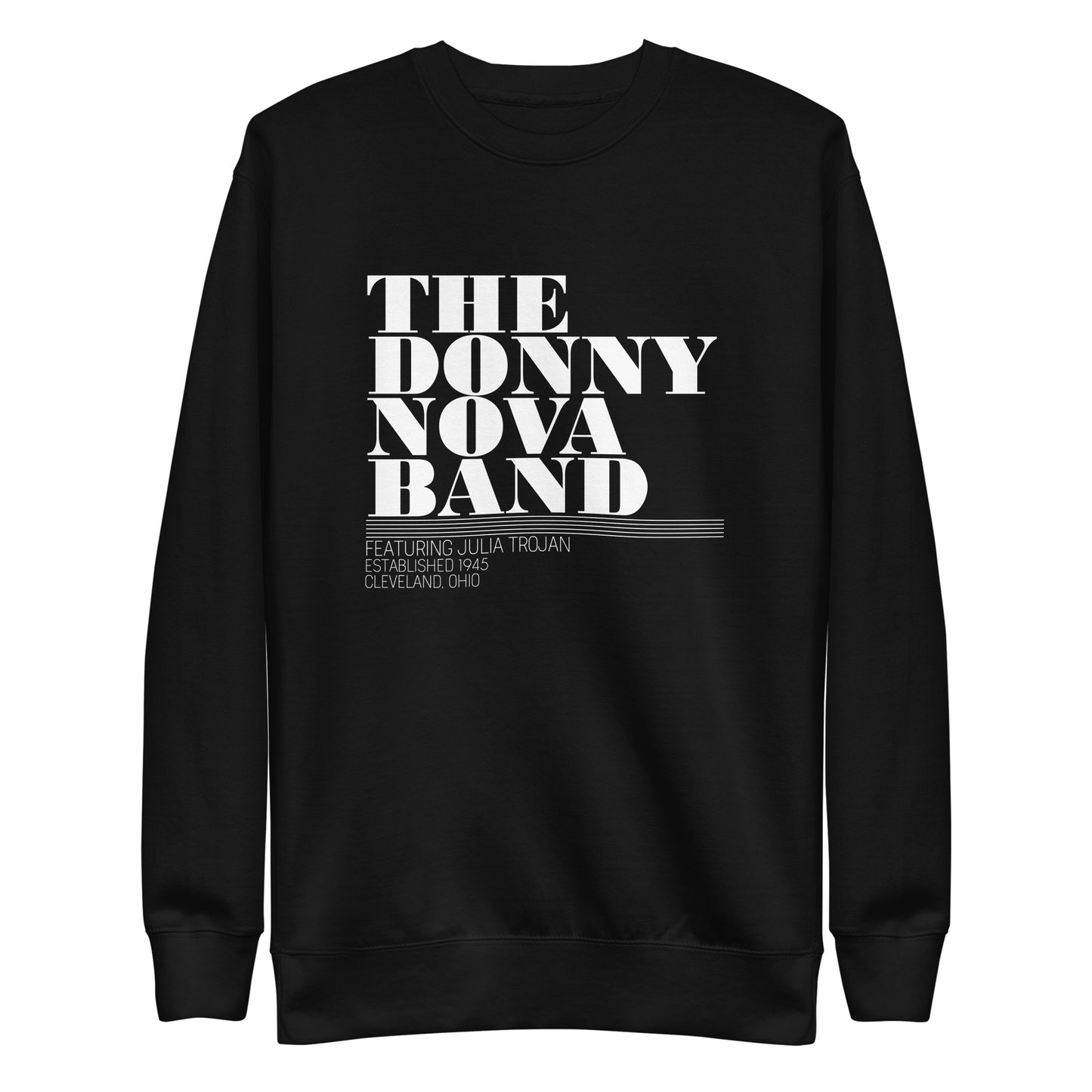 Band Title Premium Sweatshirt (Black)