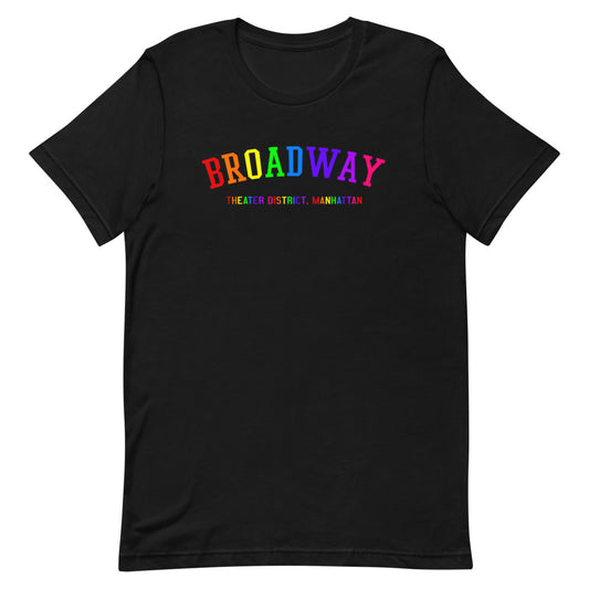 Broadway Pride Varsity T-Shirt