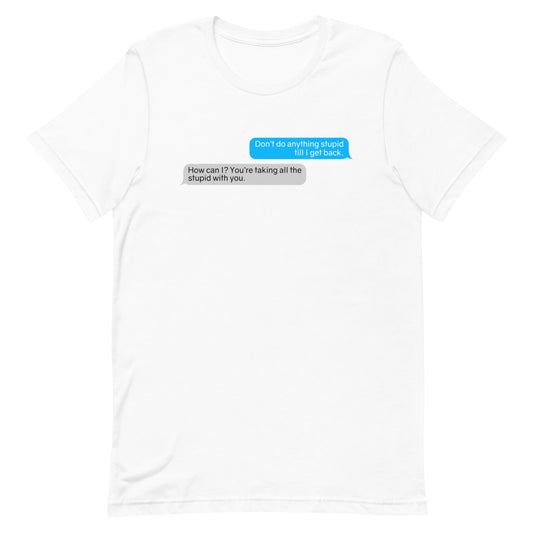 Stupid Brooklynites Message Thread T-Shirt