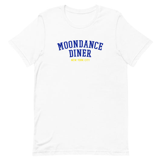 Manhattan Diner Varsity T-shirt (Colored Text)