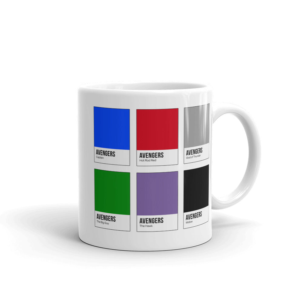 Original Six Color Chip Mug